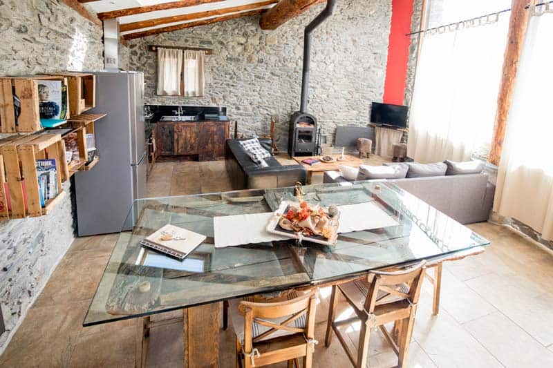 comedor casa rural
