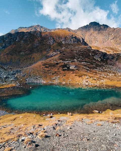 Foto del lago pequeño de ransol